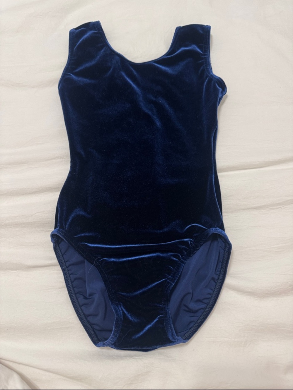 Girls Velvet Leotard
